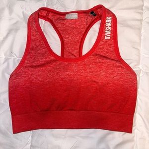 Gymshark Bright Coral Sports Bra Size Small